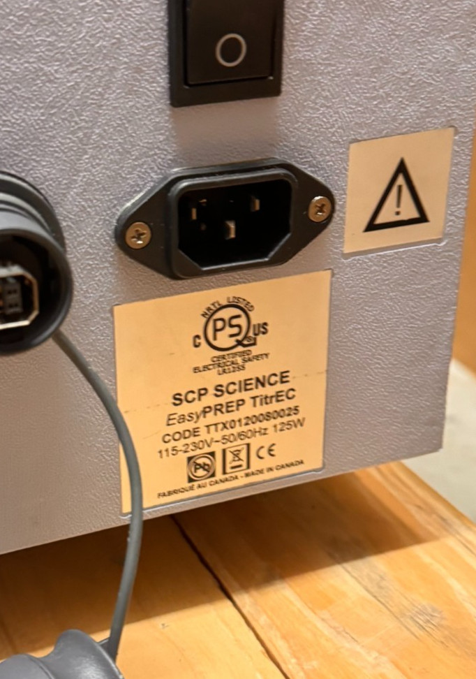 SCP Science EasyPREP TitrEC Automated Multiparameter Analysis Sampler