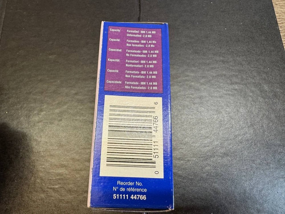 Primaris 2HD 3.5" Floppy Disk Box – 10-Pack – New Sealed