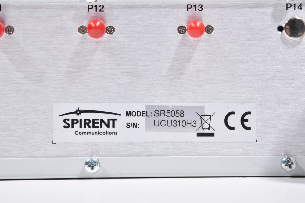 SPIRENT SR5058, Test Configuration Unit, SN:UCU310H3