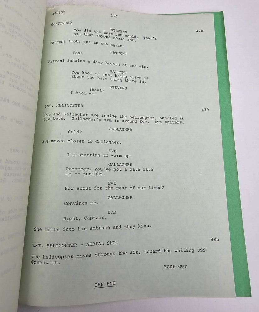 AIRPORT '77 / Michael Scheff 1976 Screenplay, Bermuda Triangle film sequel