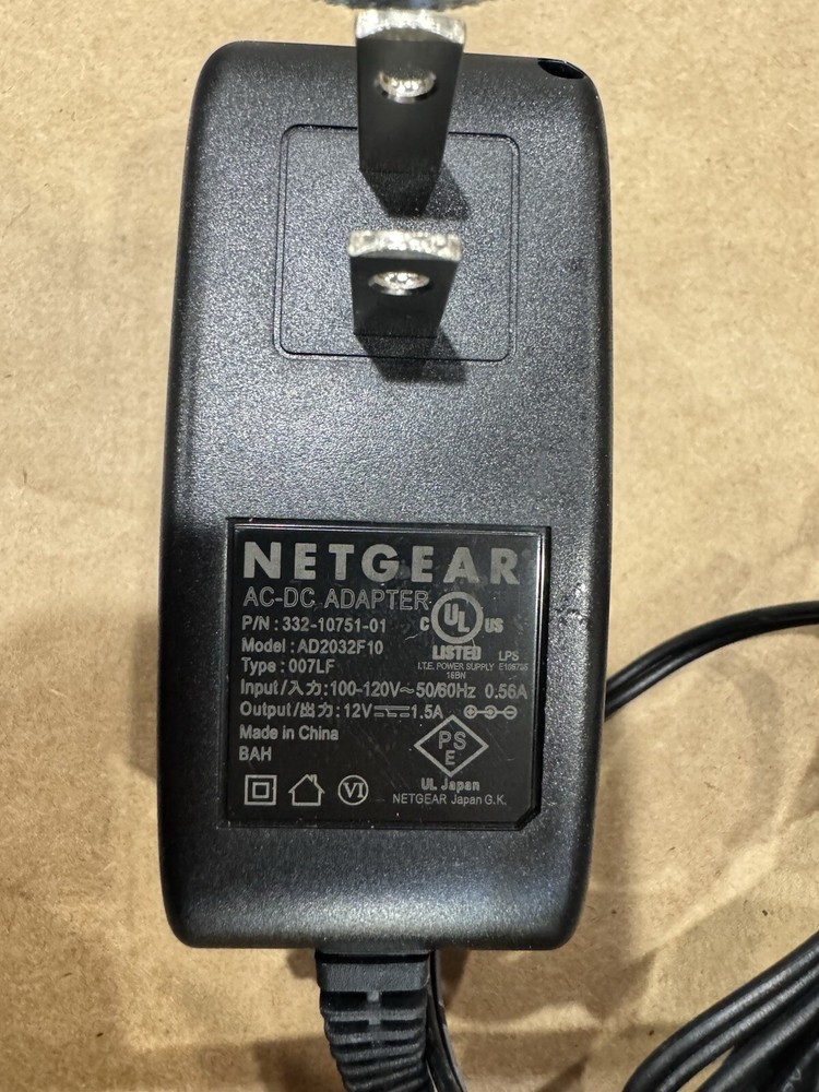 Authentic Netgear Arlo Power Adapter