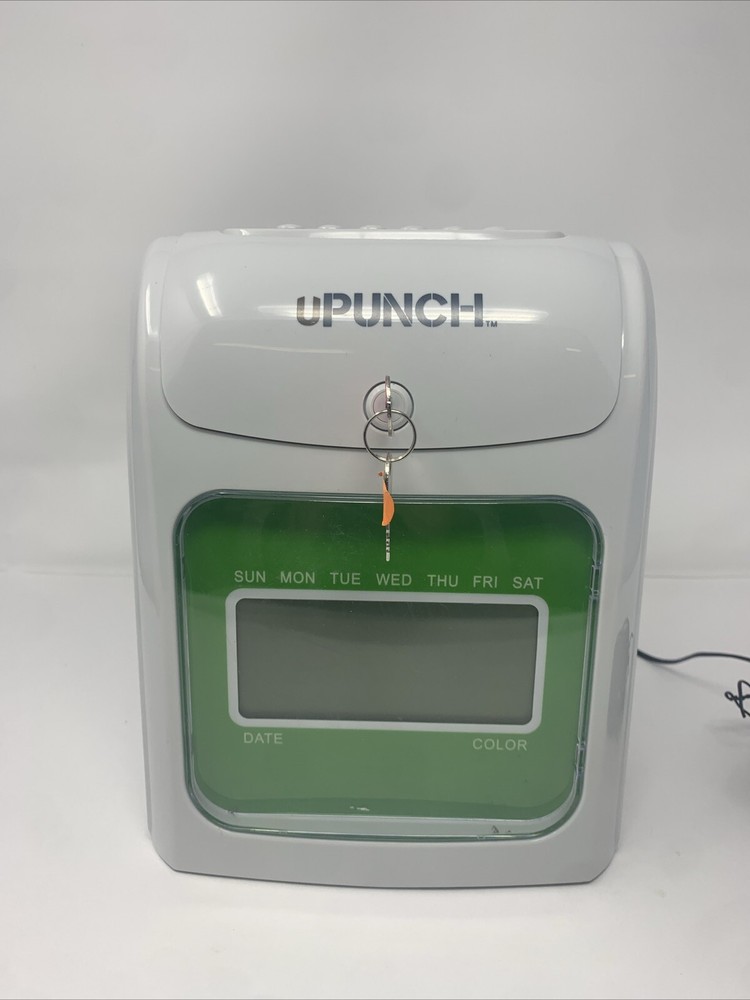 UPunch HN3000 Electronic Time Clock w/ Key