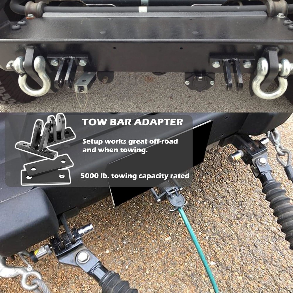Replace for Blue Ox BX88230 Bolt-On Base Plate Tow Bar Adapter Bracket Kit Tool
