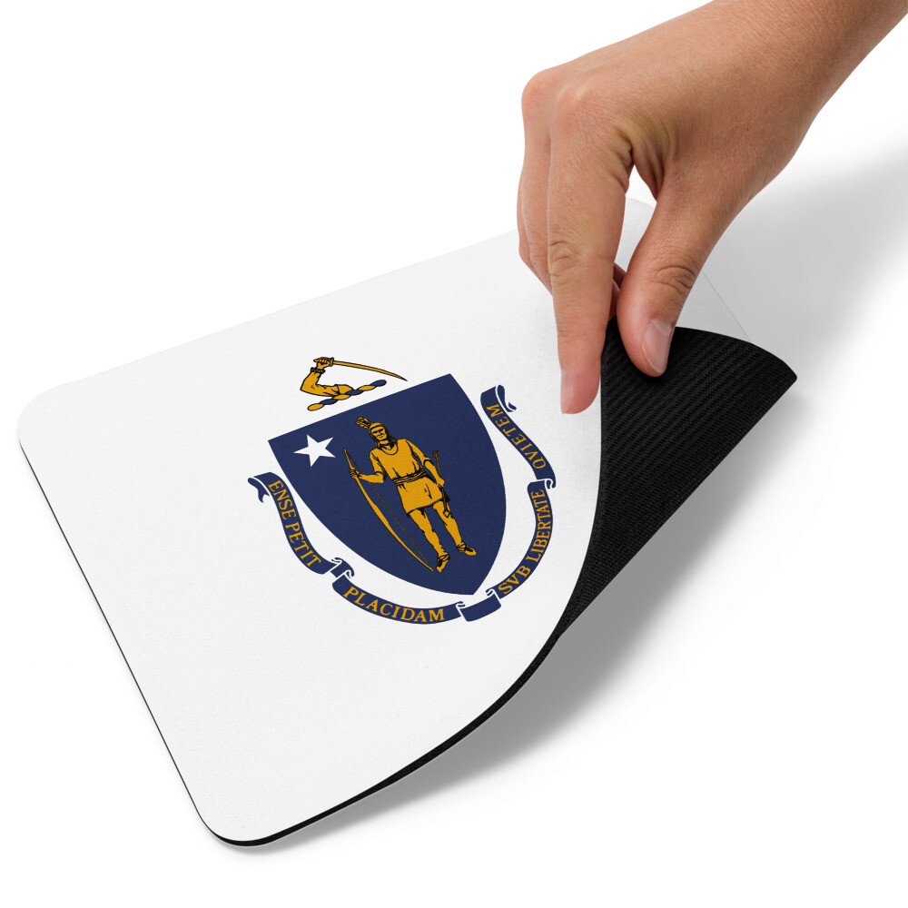 Massachusetts Celebration Flag Mouse pad