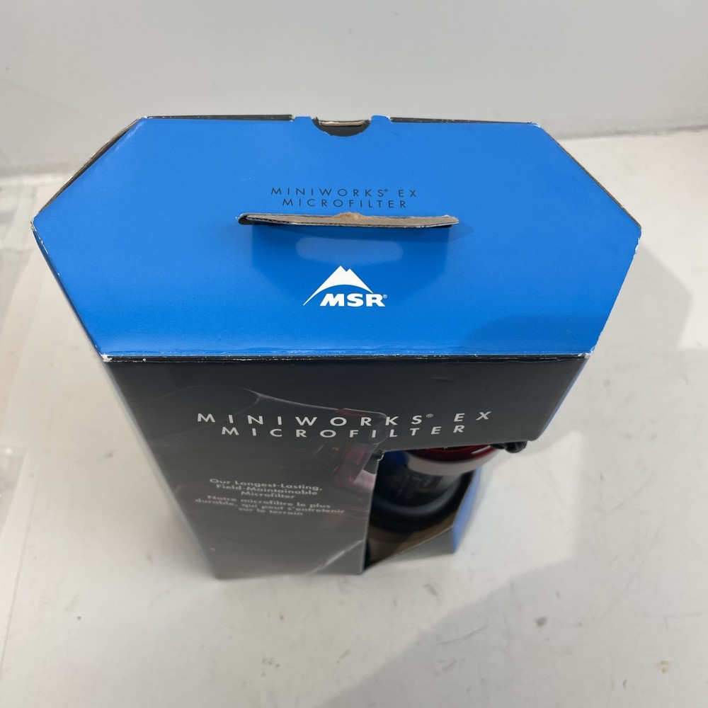 MSR MiniWorks EX Microfilter New Open Box