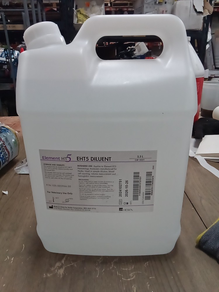 Element HT5 Hematology, EHT5 DIFF LYSE Solution. 5.5liter 478 Rs