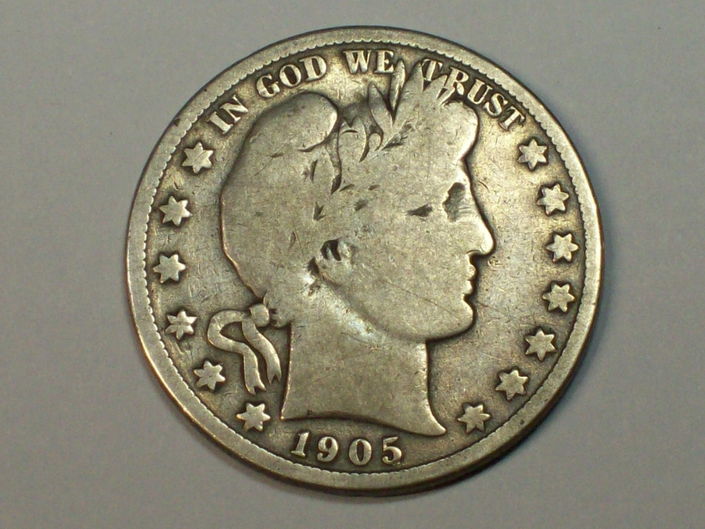 1905-S Barber Half Dollar    GOOD      SN8020