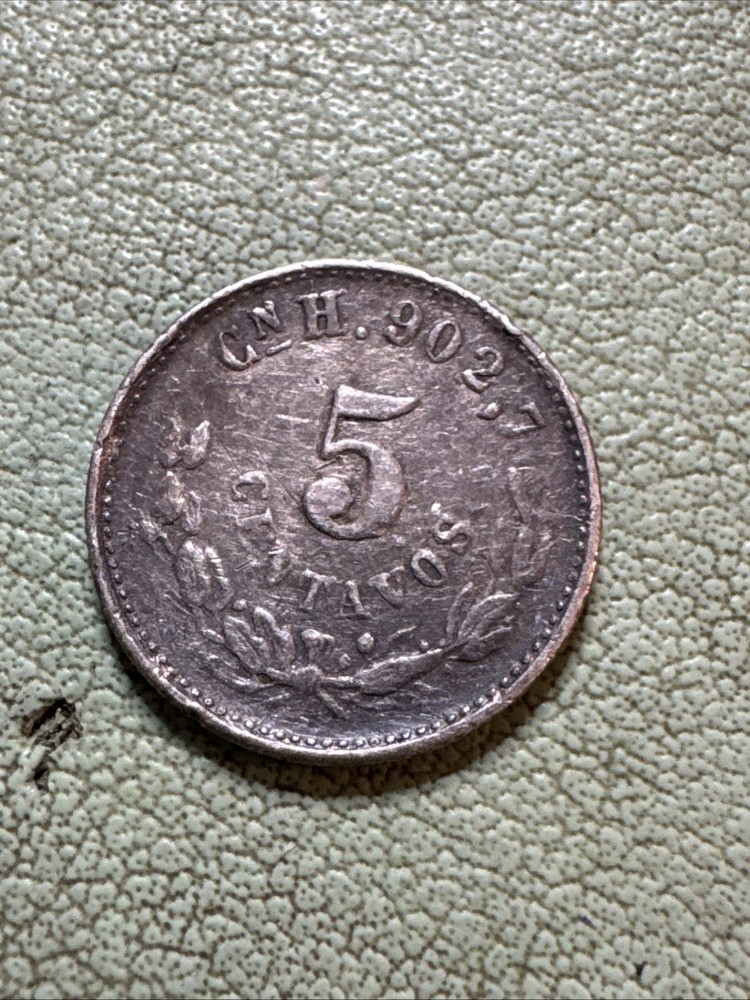 Mexico 5 centavos 1904 Cn H KM#400.2