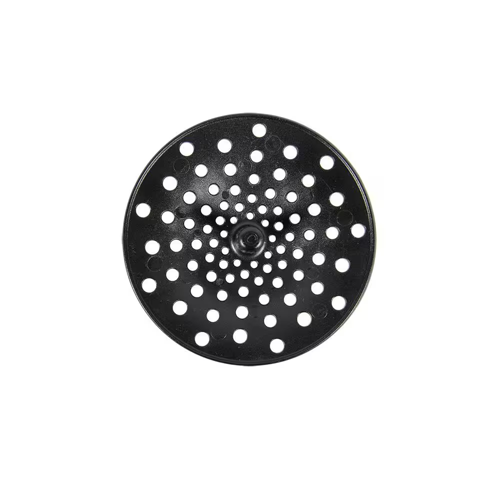 Black Concave Garbage Disposal Strainer