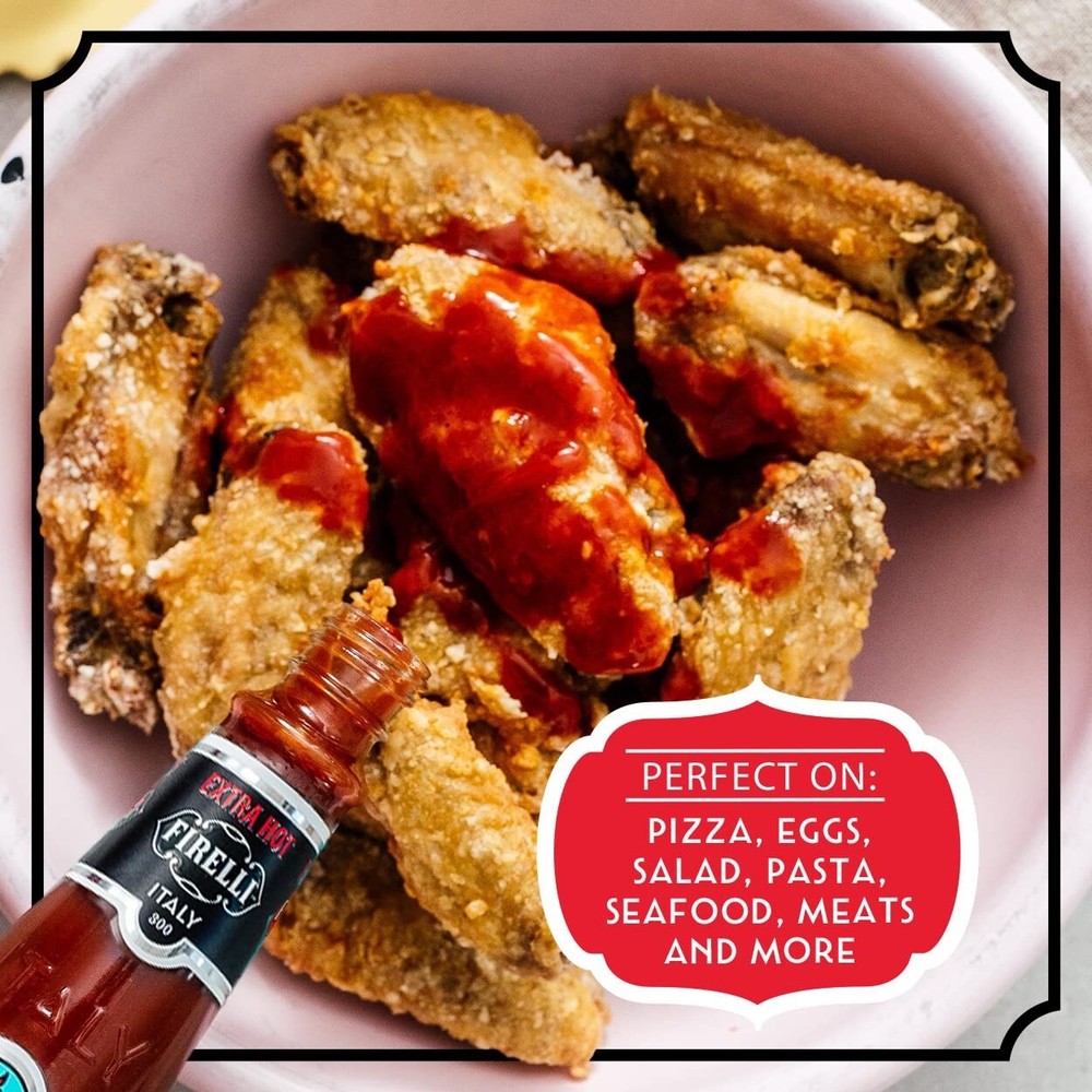 Firelli Italian Truffle Hot Sauce & Extra Hot Sauce 2 Pack