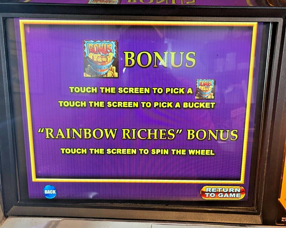 IGT I-game Rainbow Riches Software