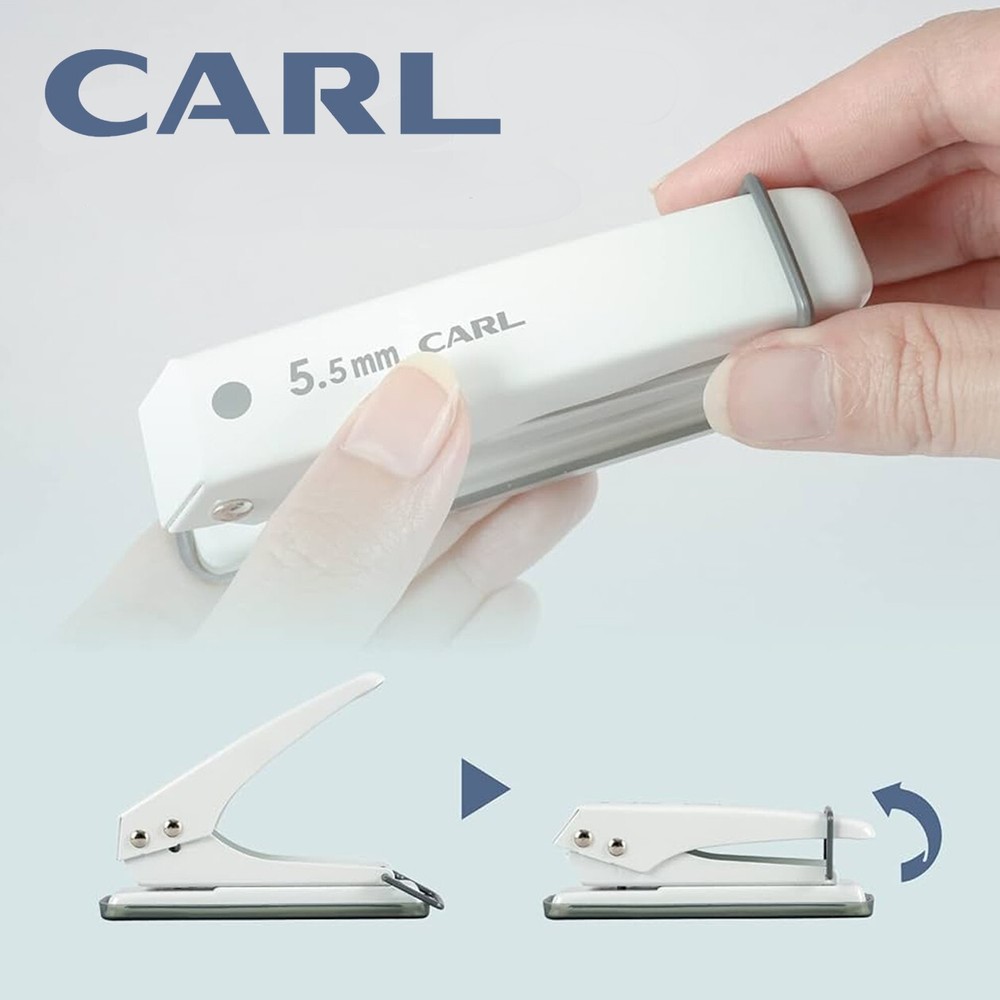 CARL Single Hole Compact Puncher Made in Japan