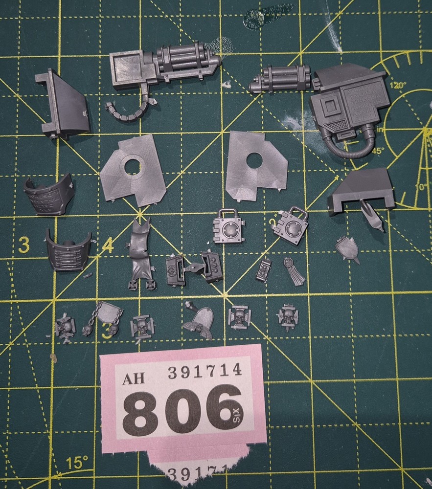 Warhammer 40k Space Marine First Born Dreadnought Spare Bits