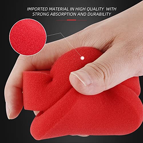 Tire Shine Applicator, 6Pcs Foam Applicator Pads, 6pcs Foam Applicator Pads