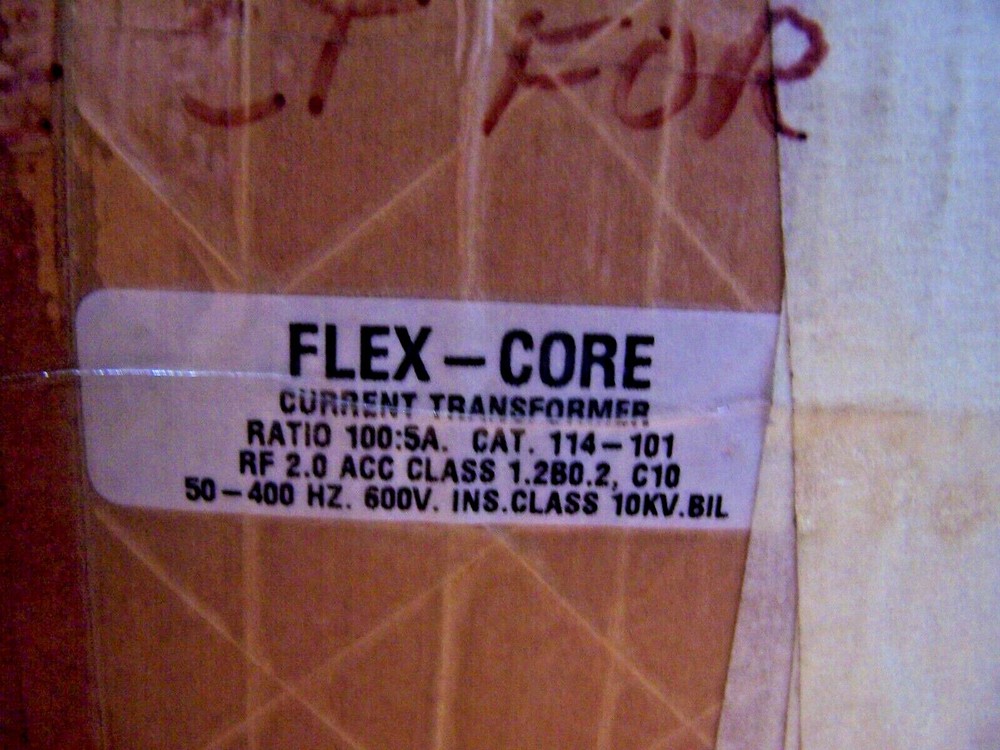 😉 NEW FLEX CORE TRANSFORMER RELAY CLASS C10 114-101