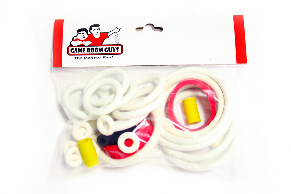 Williams Comet Pinball Machine Replacement Repair Rubber Ring Kit White