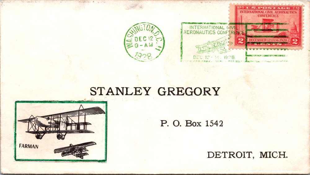 SC# 649 FDC - Hand Created Cachet - L37068