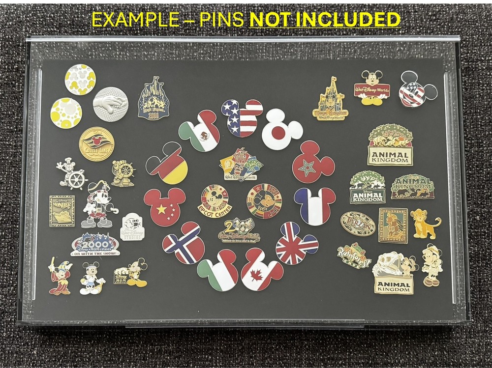 Pin / Badge Collection Acrylic Display Case (READ DESCRIPTION)