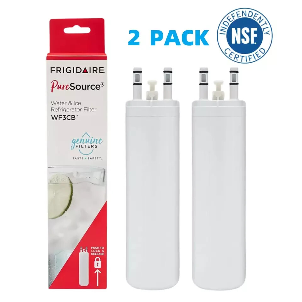 2 PACK Genuine Frigidaire WF3CB Puresource3 Refrigerator Water & Ice Filter  US