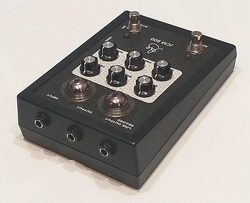 Guitar tube preamp based on JCM800