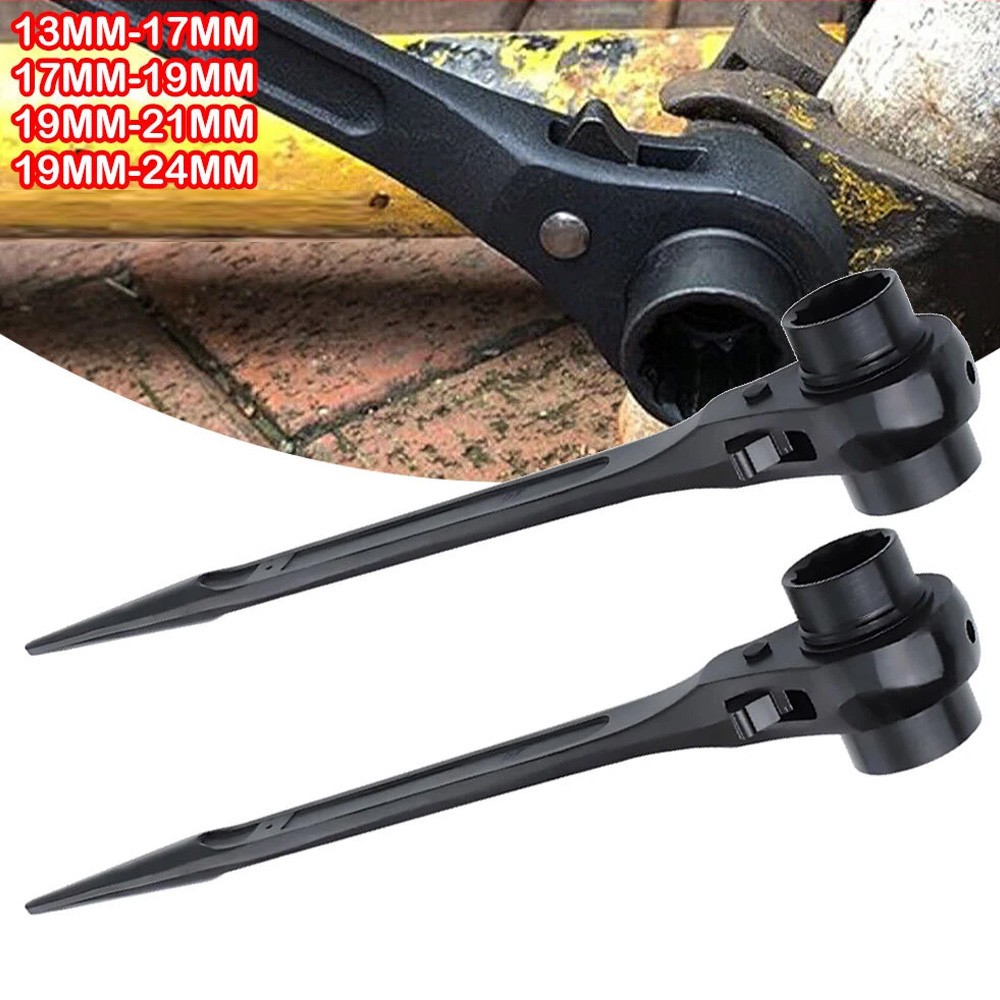 Hand Tools Spanner Wrench Pointed Tail Spanner Tool Ratchet Podger ∂