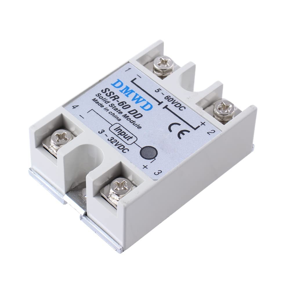 SSR60DD 60A DCDC Solid State Relay Heat Sink Input 332V Output 560V DC