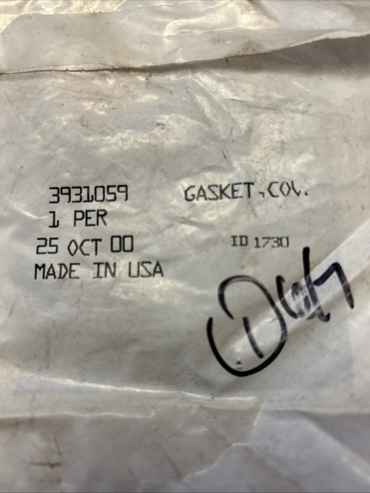 Cummins 3931059, Fuel Pump Mounting Gasket