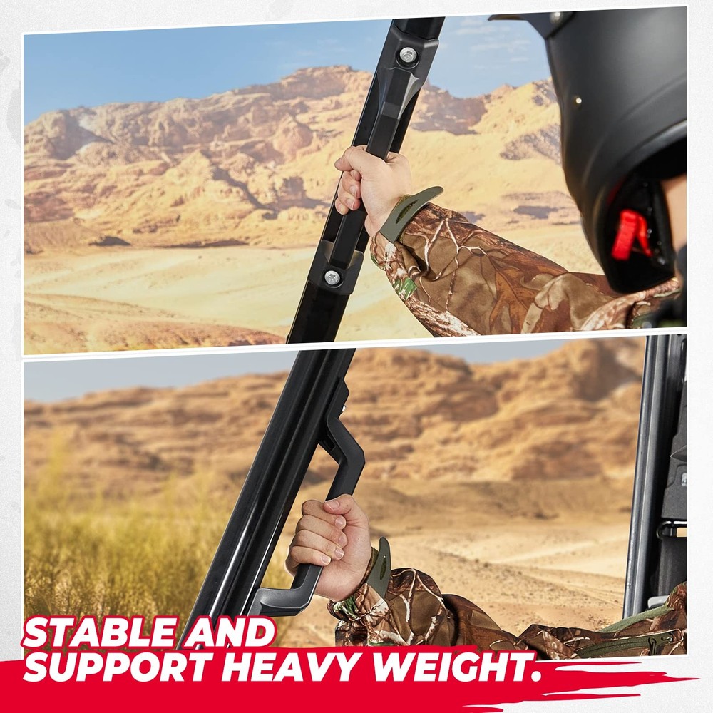 KEMIMOTO Grab Handle, Handle for Cab Frame Compatible with Polaris Black