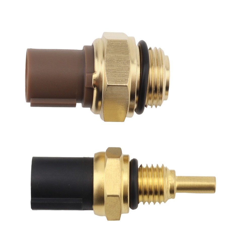 2 pcs Coolant Temperature Sensor 37760-P00-003 Direct Fit Vibration - Resistant