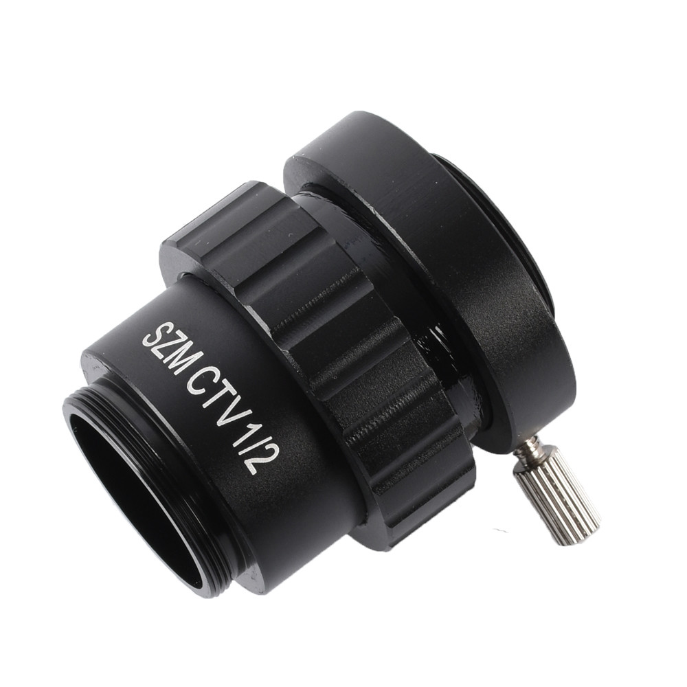 KOPPACE 1/2 CTV Trinocular Stereo Microscope C-mount Interface 25mm Adapters