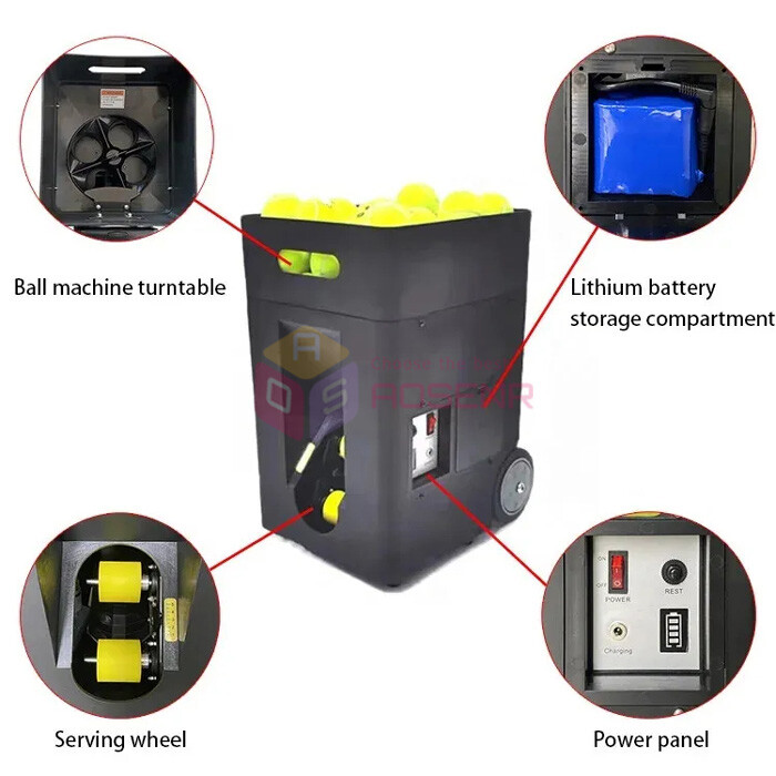 Practice Tennis Padel Ball Machine For Playing And Training APP Remote Control