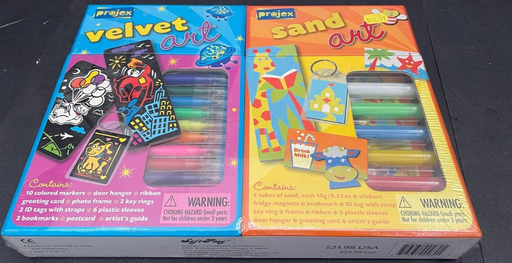 Projex Velvet & Sand Art Kits