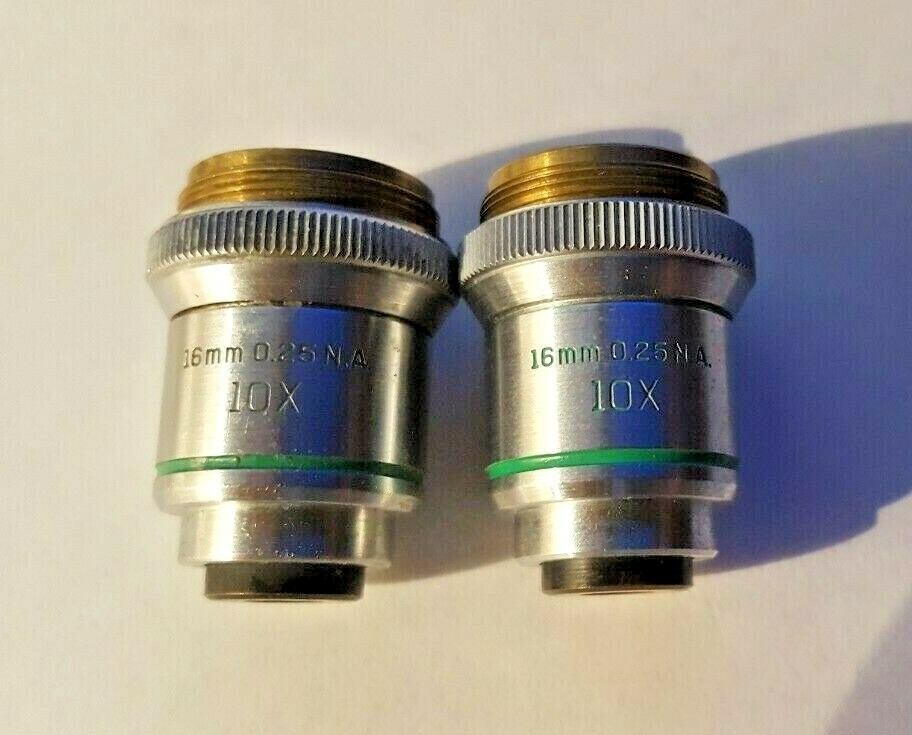Bausch & Lomb 16mm 0.2510X Microscope Objective Lens