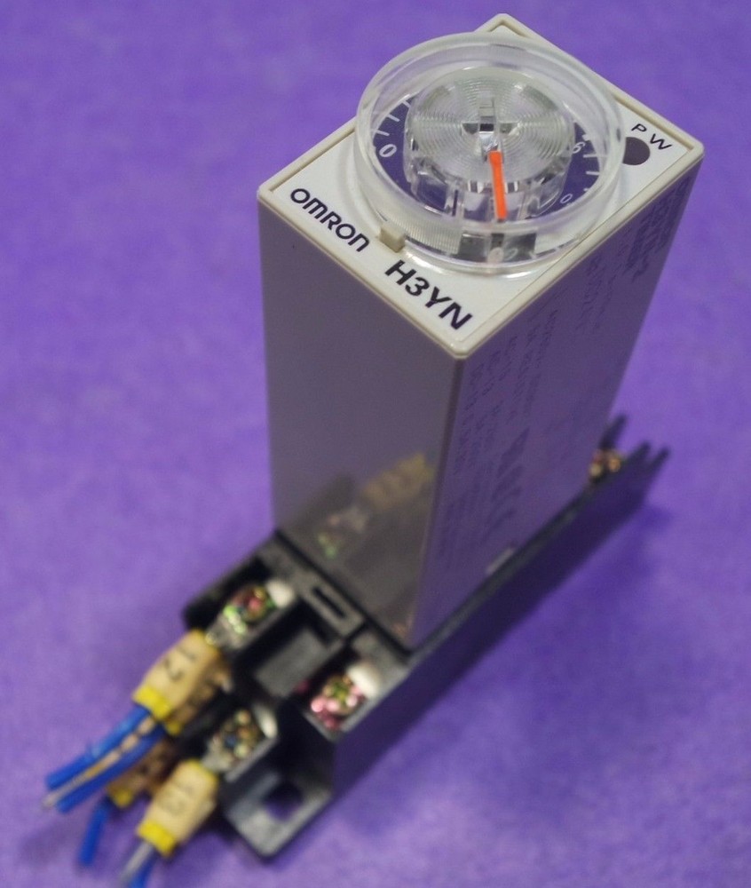 Omron H3YN-2 Solid-State Timer, USED