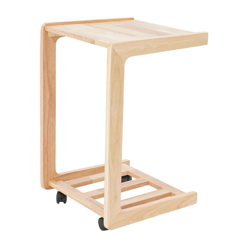 C-shaped End Table Small Side Table Movable End Table