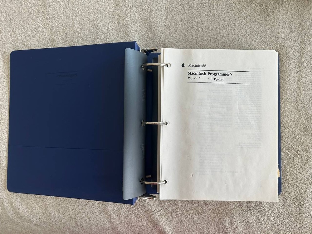 Vintage MPW 3.0 Pascal & C Reference Manuals Apple Macintosh Programmer