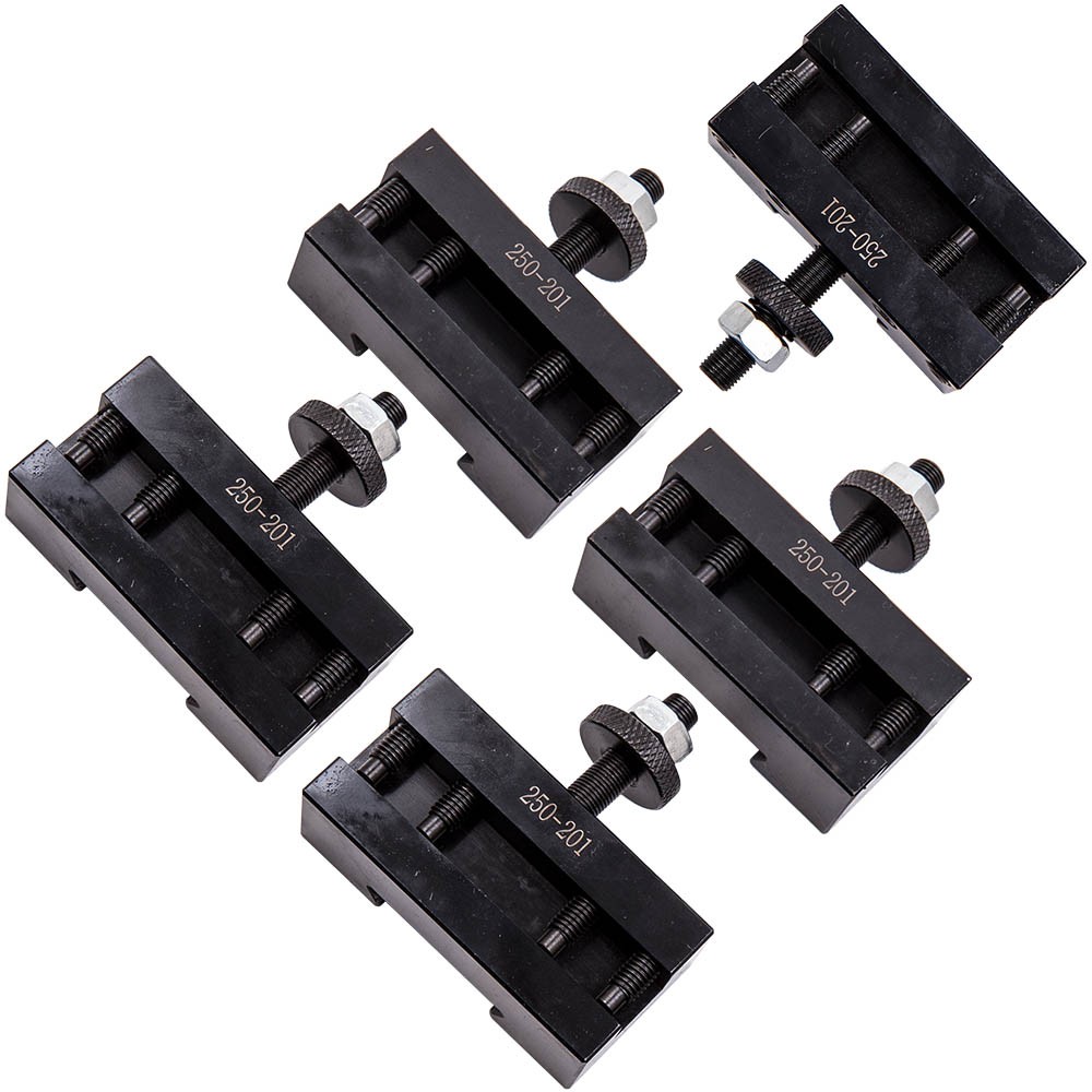 250-201 Quick Change Turning & Facing Lathe Tool Post Holder for BXA tool posts