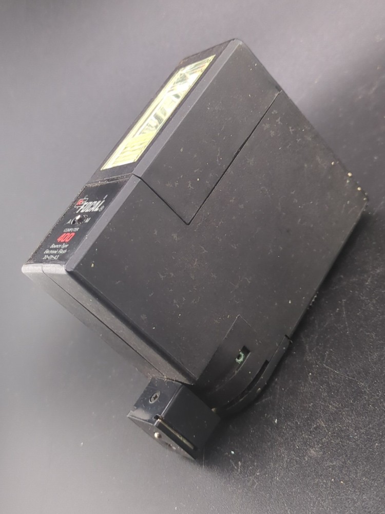 K Mart Focal Computer 400 Camera Flash Unit Vintage Accessory Untested