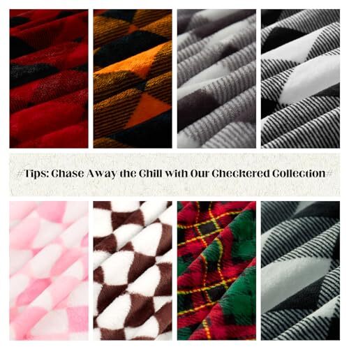 Fleece Throw Blankets, Gradient Pink Buffalo 50“ x60” Gradient Pink Plaid