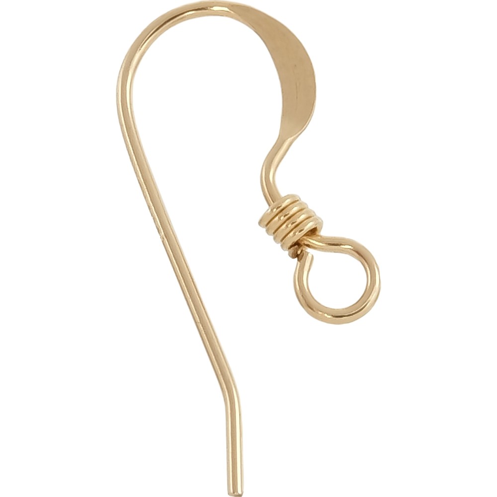 14 14K Gold Filled Shepherd Hook Earrings