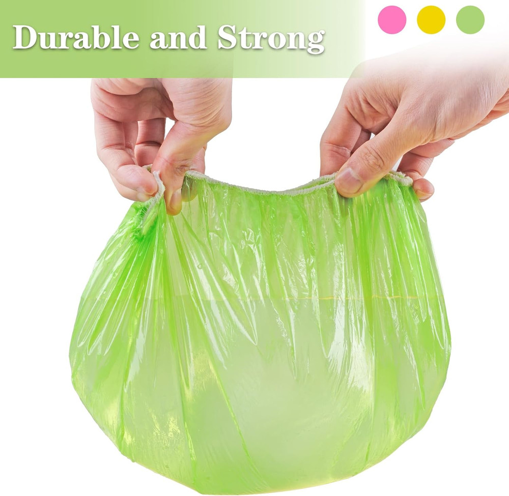 60 Pcs Bowl Covers for Bread Proofing, Plastic Shower Caps for Sourdough Bread,