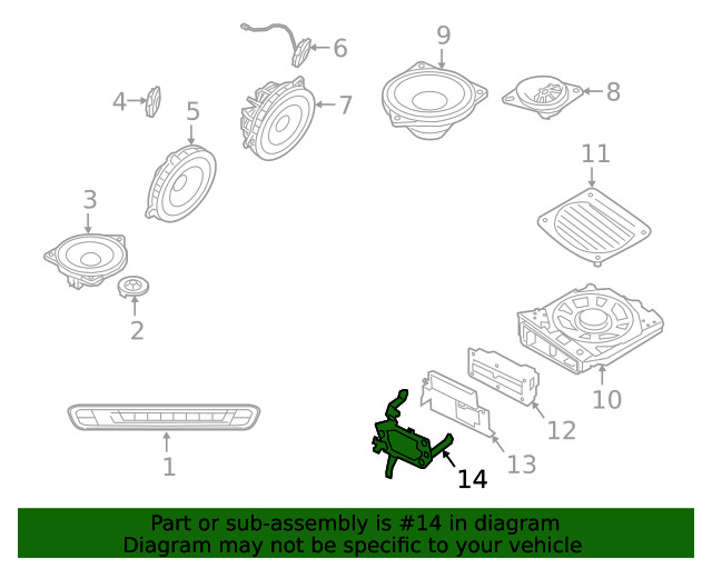 Genuine BMW Support Bracket 65-15-9-865-515