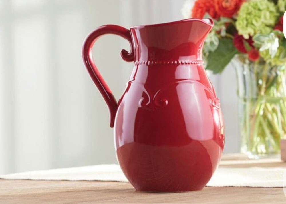 Princess House Pavilion Berry Pitcher 3232
