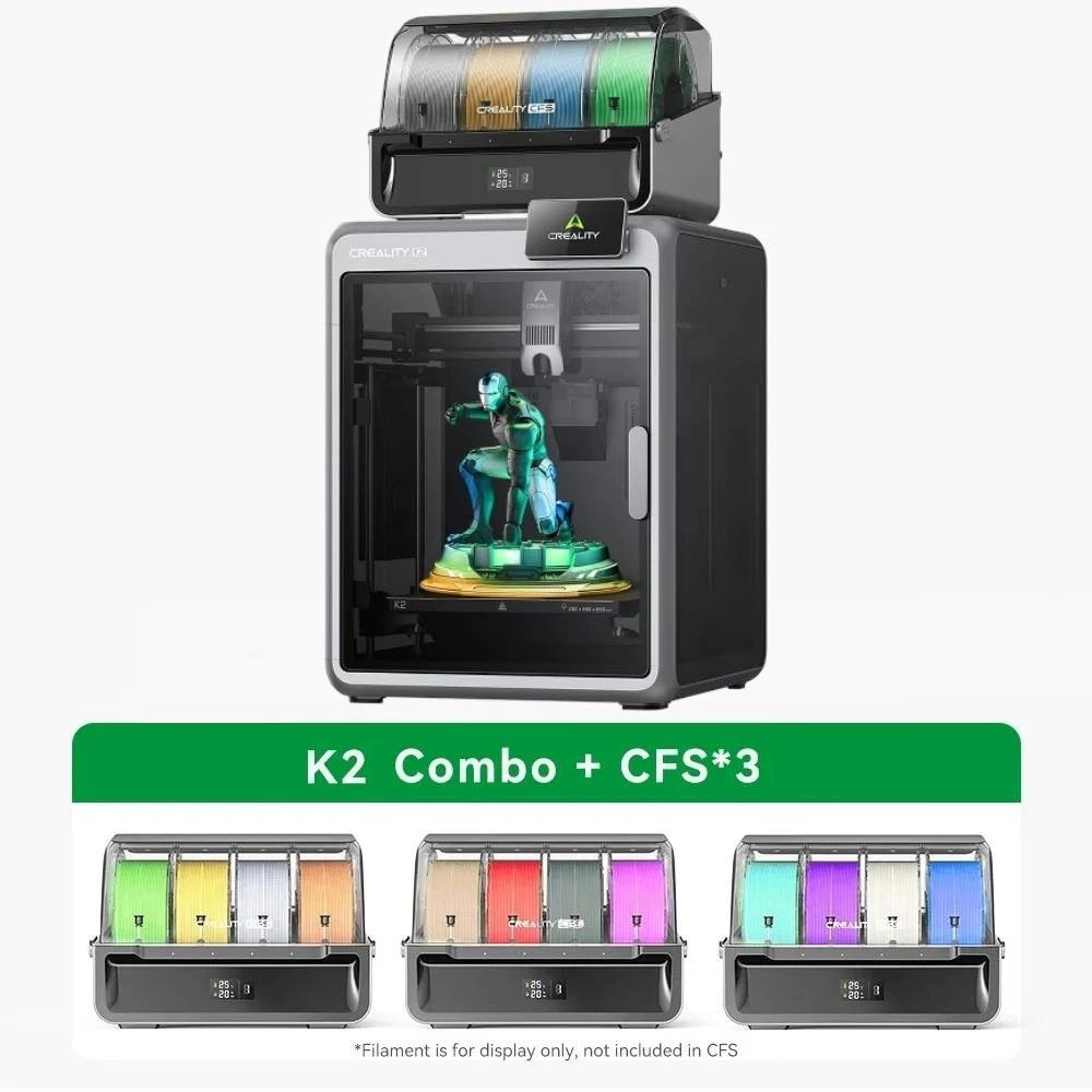 Creality K2 Combo  Multicolor 3D Printer With Extra 3*CFS