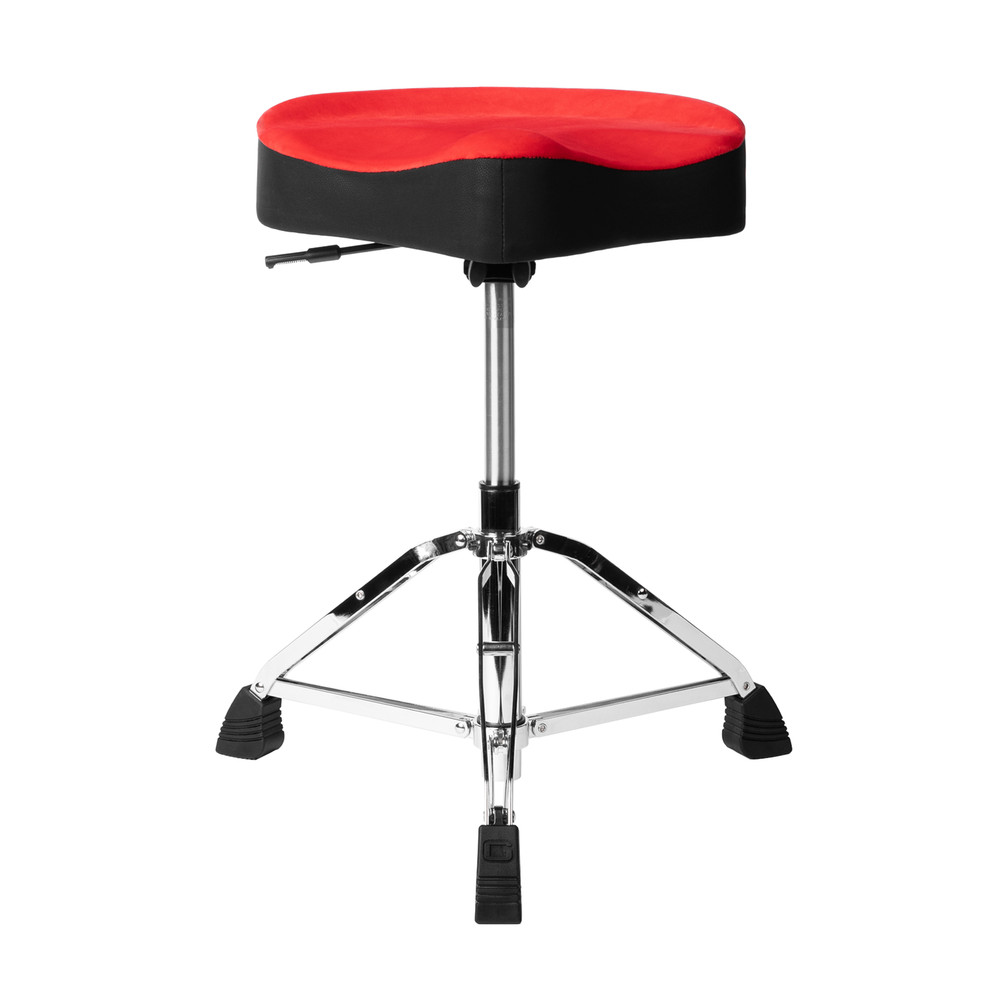 Gator Frameworks Air Glide Drum Throne Saddle Seat - Red