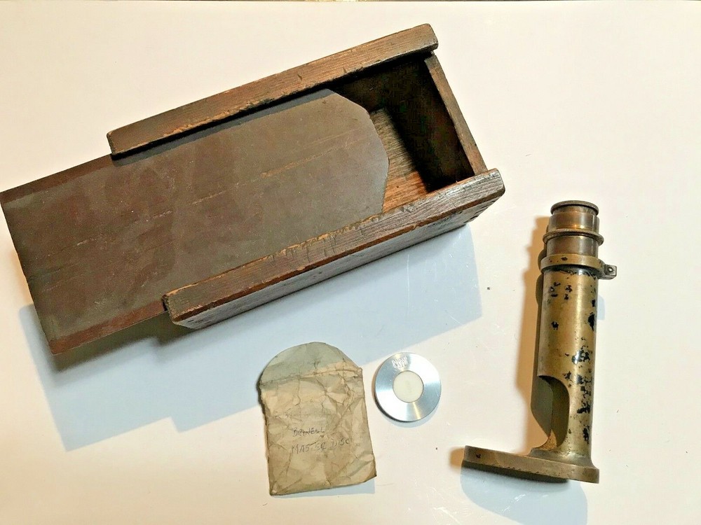 Vintage Brass Field Microscope