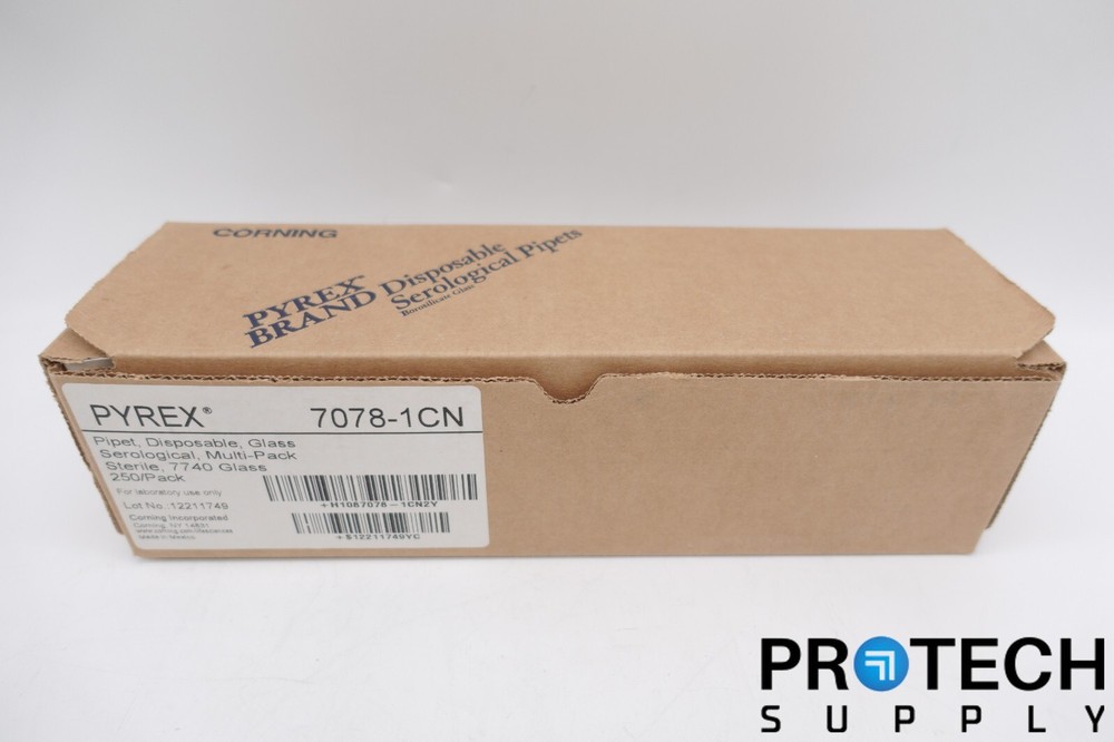 Pyrex 7078-1CN Disposable Serological Pipets NEW