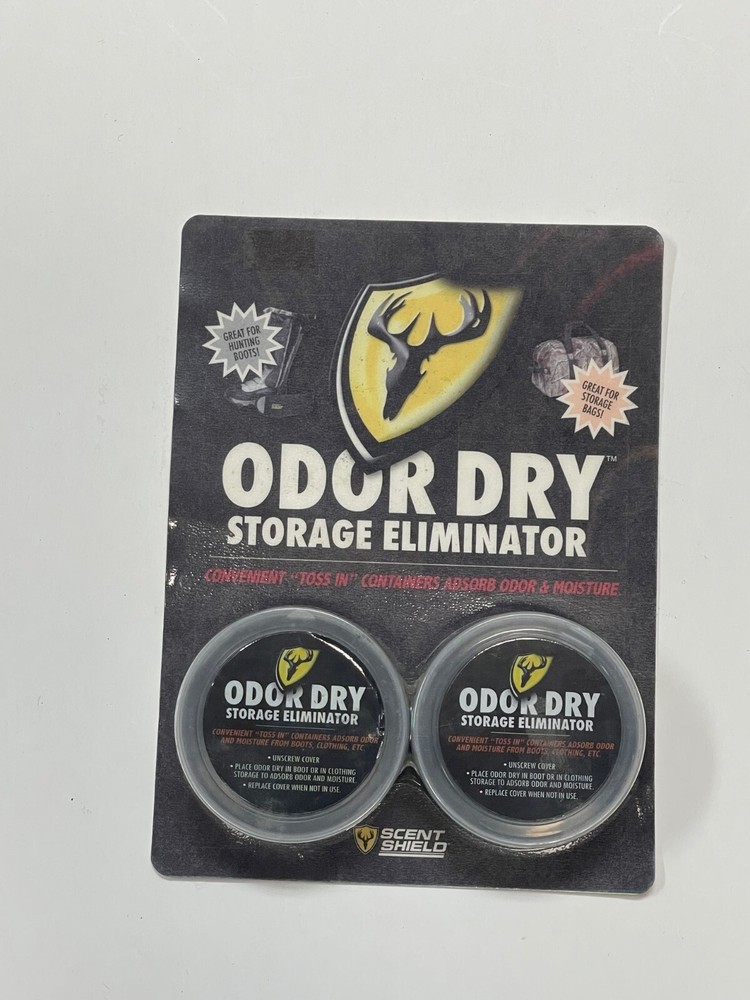 NEW Scent Shield Odor Dry Storage Eliminator (2 Pack)