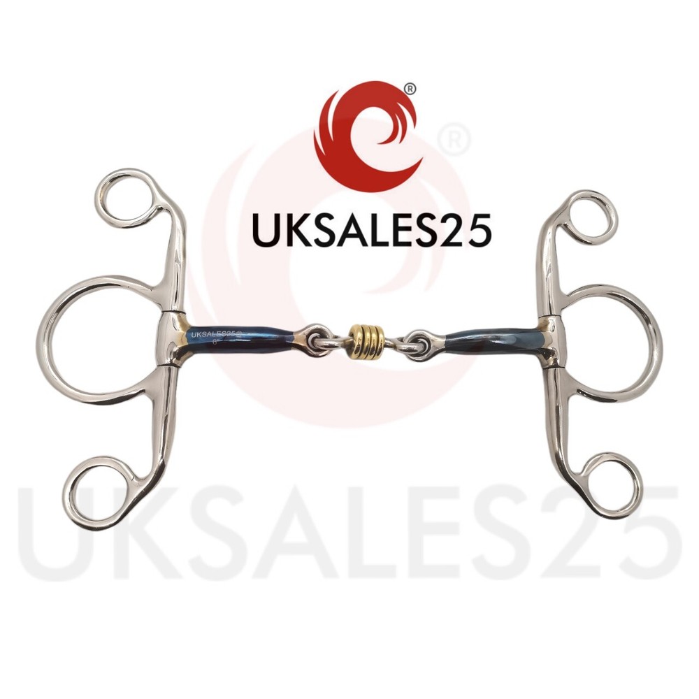 Sweet Iron Blue Elevator Bit / Brass Rollers (UKSALES25®) *SAME DAY DISPATCH*