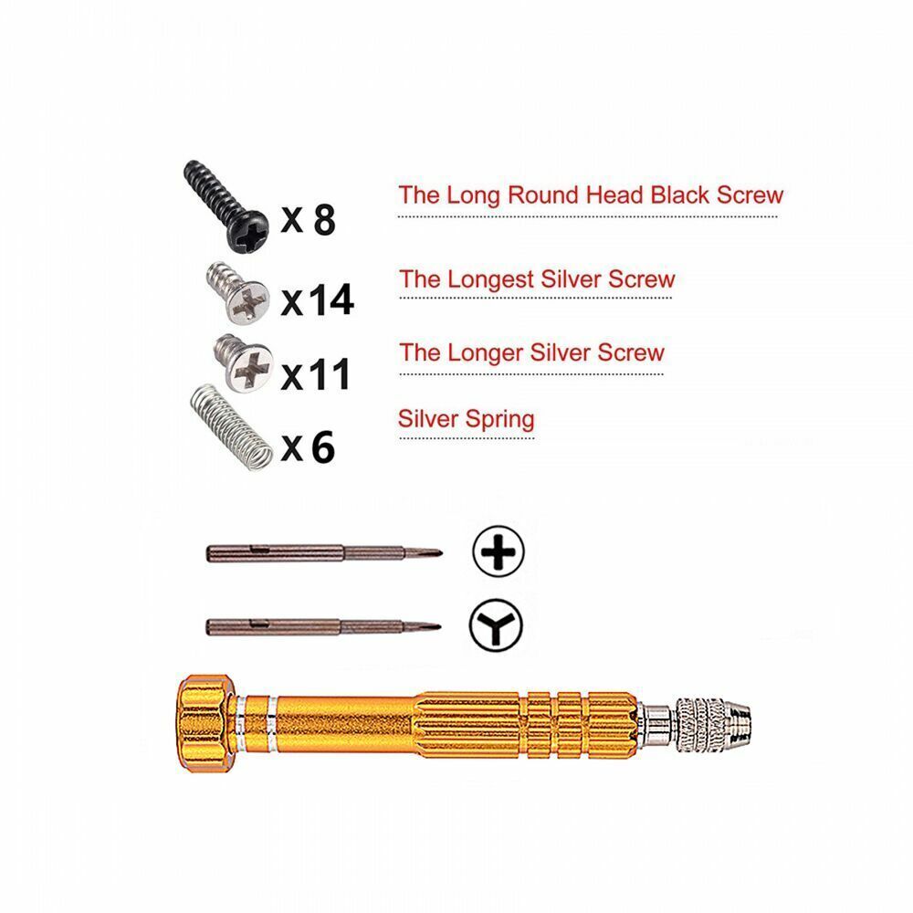 Clear Housing Shell Buttons Replacement For Nintendo Switch Joy Con Controller